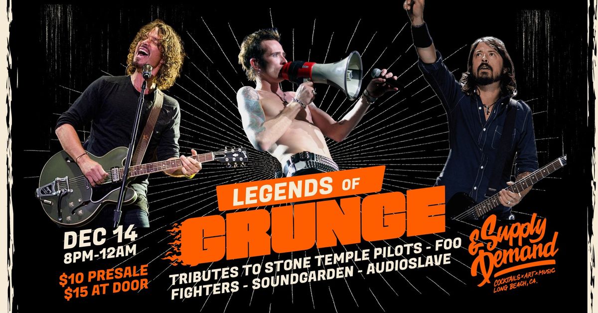 Legends of Grunge: STP, Foo Fighters, Soundgarden Tributes + More