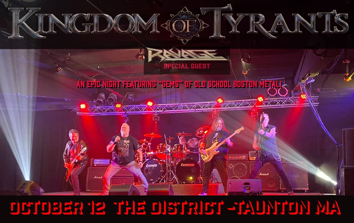 A Night of True Metal with Kingdom of Tyrants and Ravage