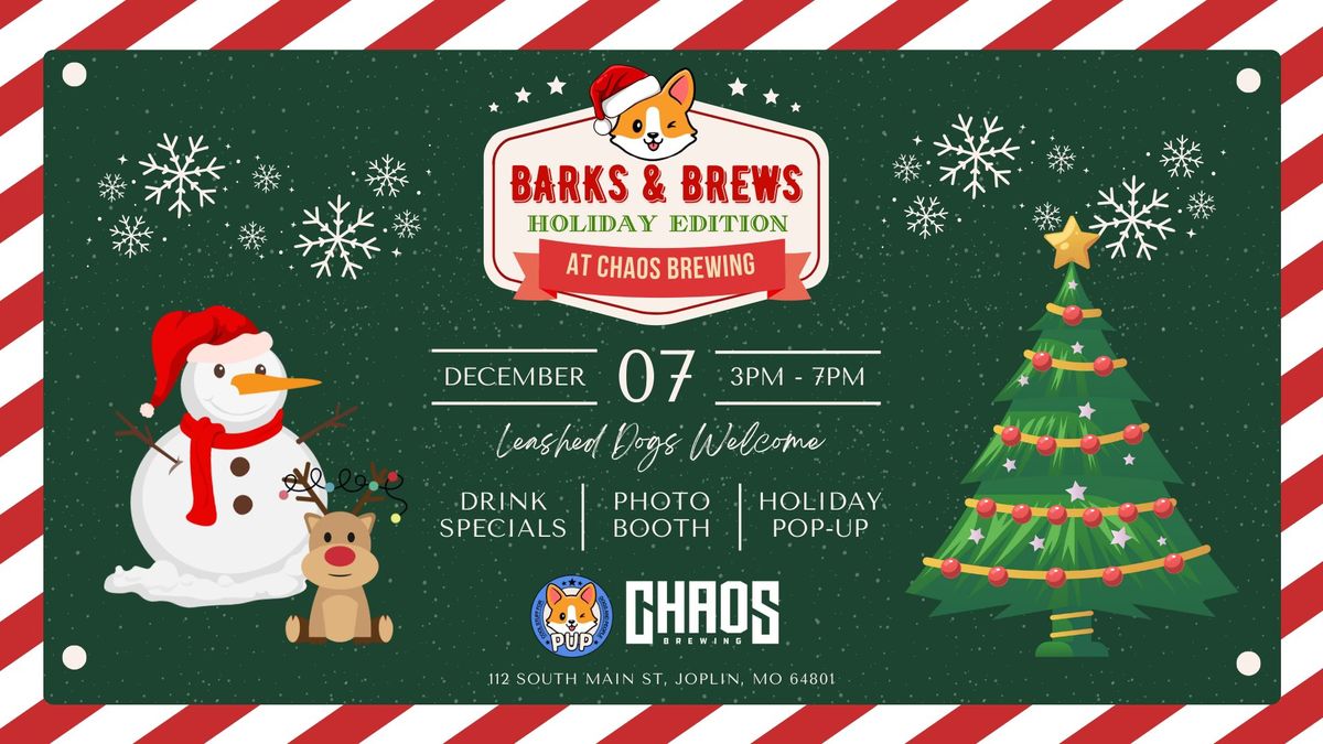 Barks & Brews: Holiday Edition