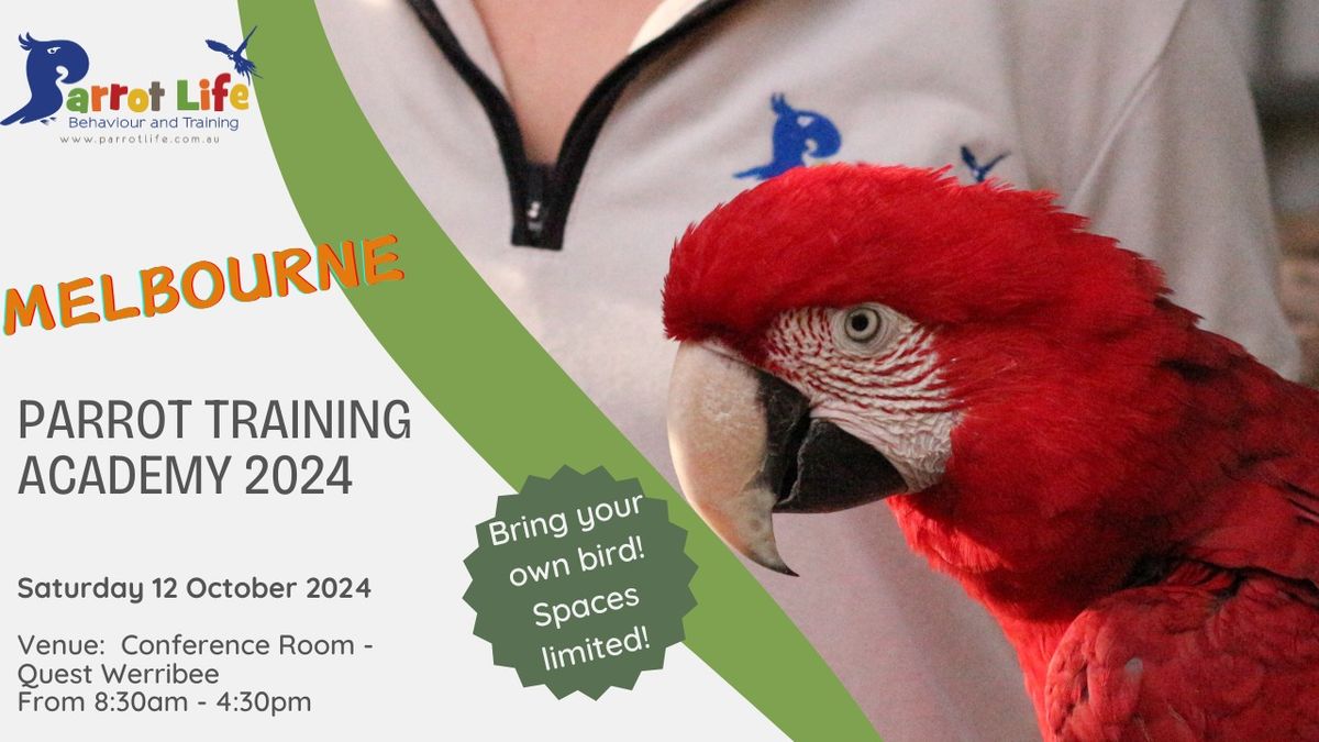 Parrot Training Academy 101 - Melbourne