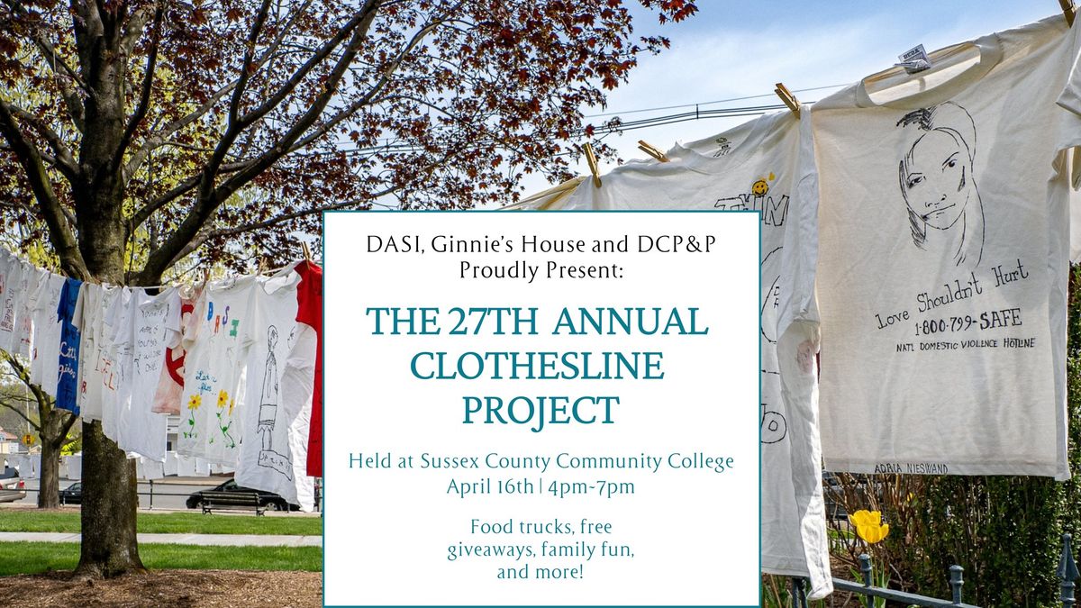 The 27th Annual Clothesline Project