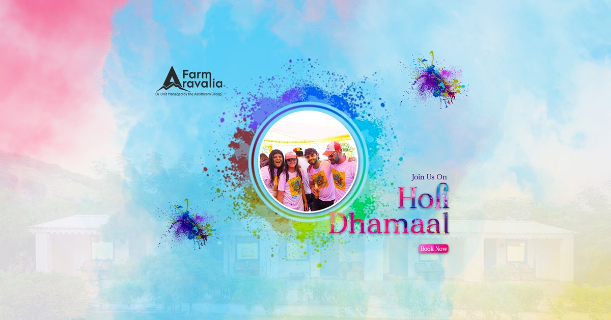 Rang Barse - Farm Aravalia Holi Fest