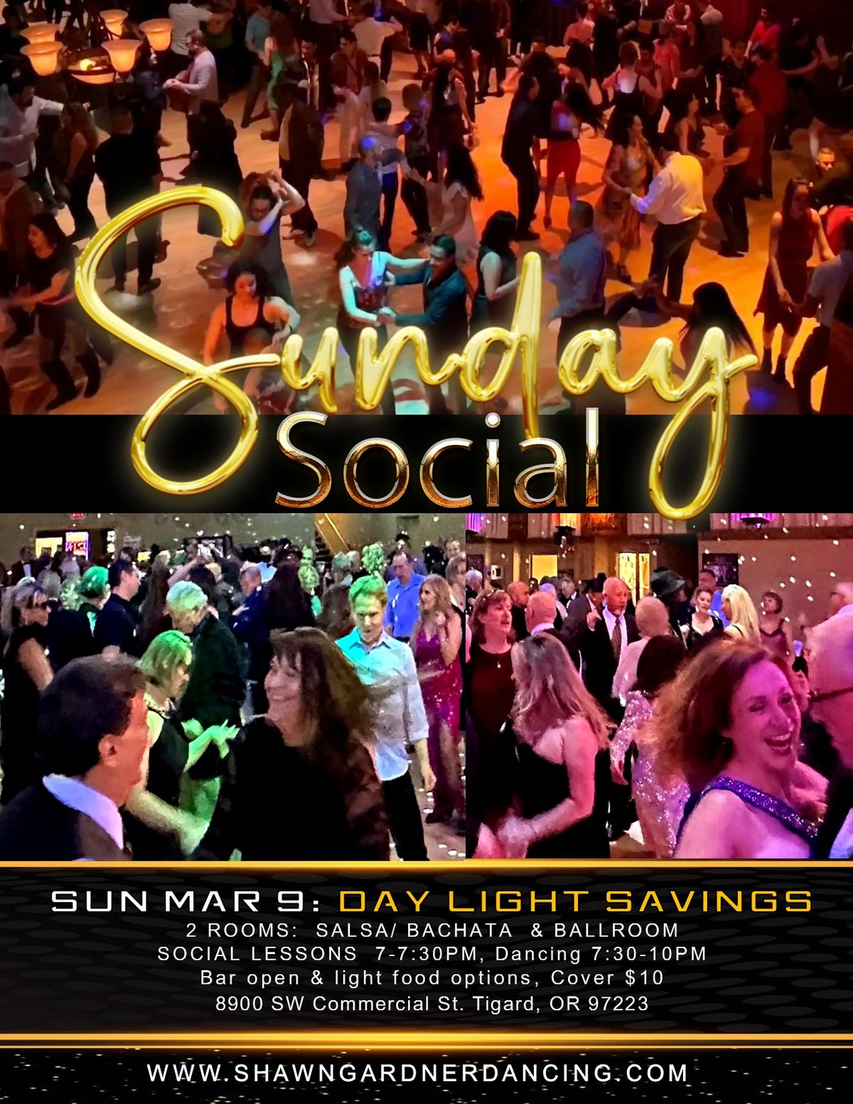 SUNDAY SOCIAL IN TIGARD - DAYLIGHT SAVINGS