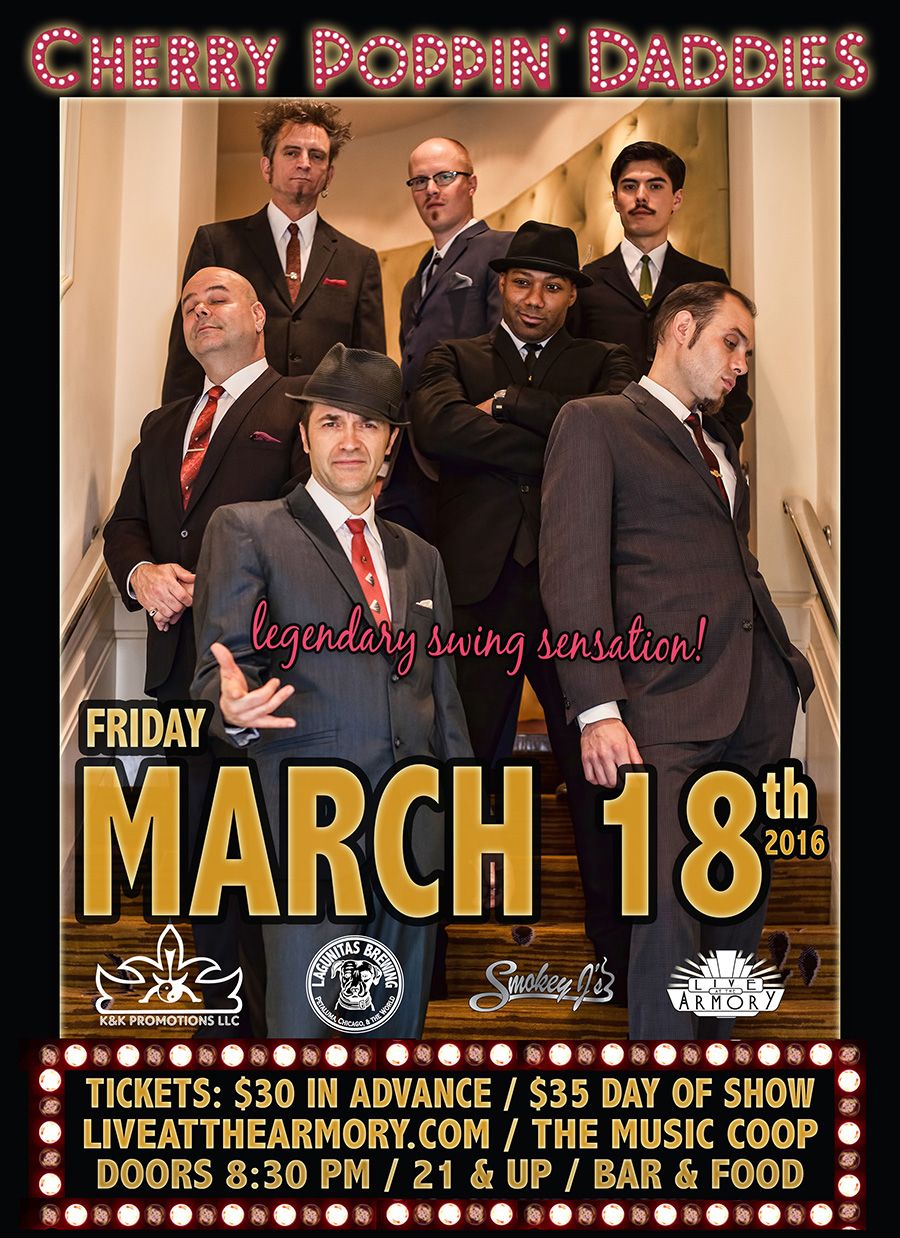 Cherry Poppin Daddies at Arcada Theatre