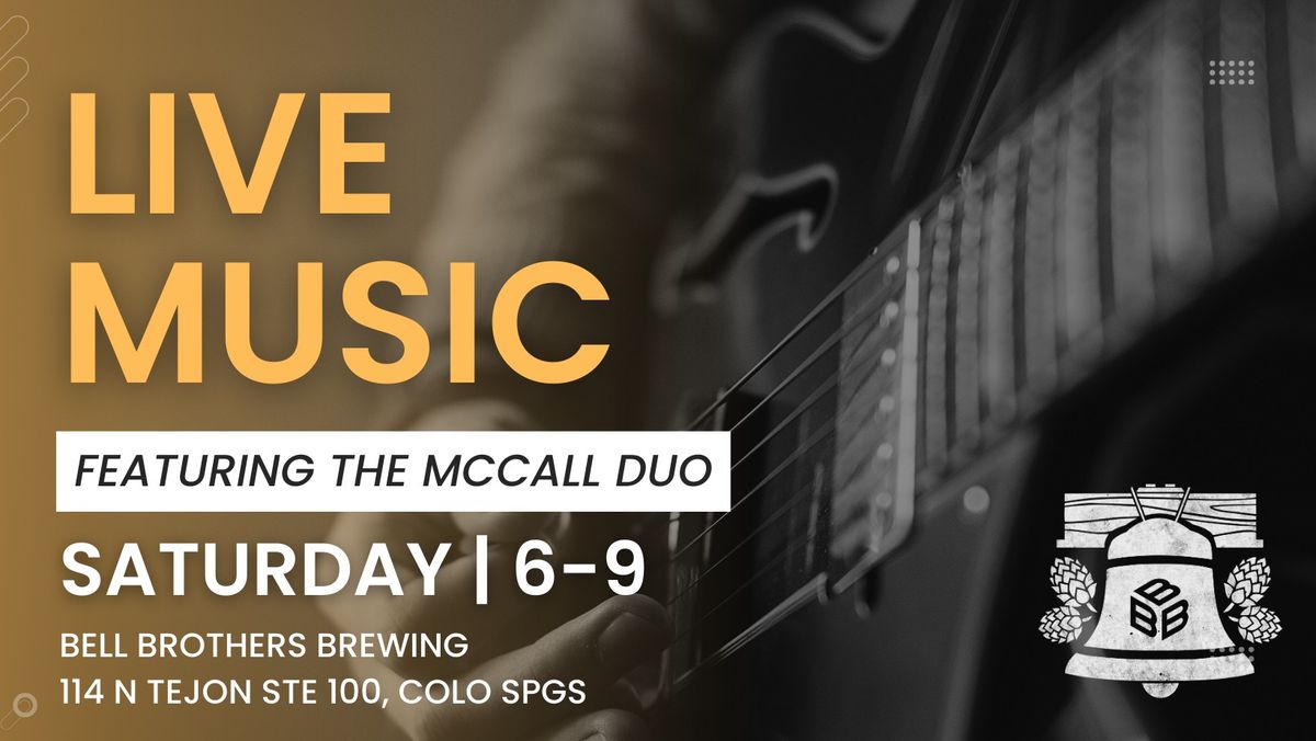 Live Music - The McCall Duo