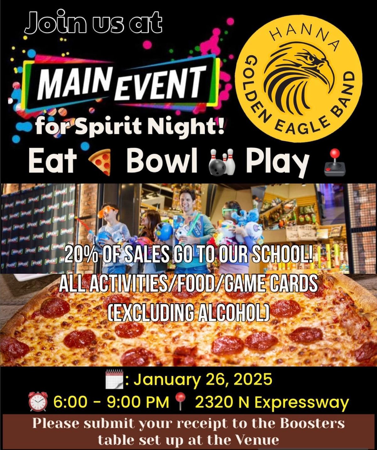 MAIN EVENT SPIRIT NIGHT