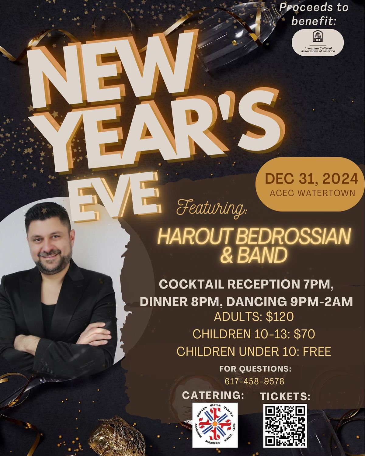 New Year's Eve Featuring Harout Bedrossian & Band