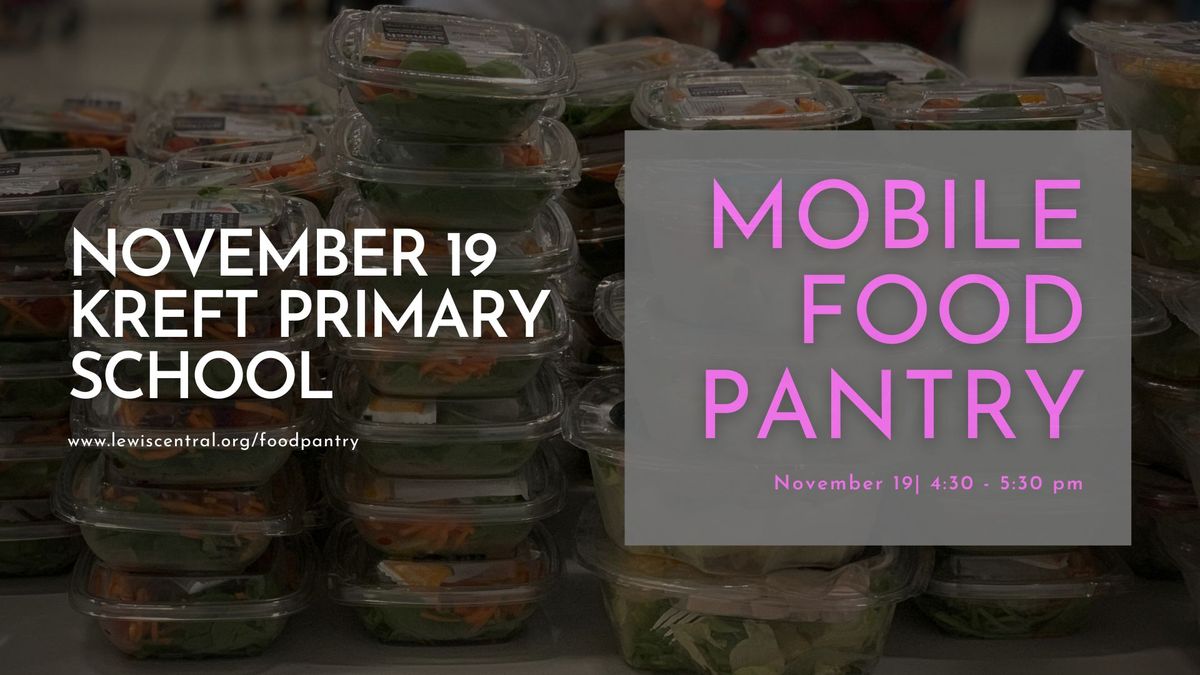 November 19th Food Pantry