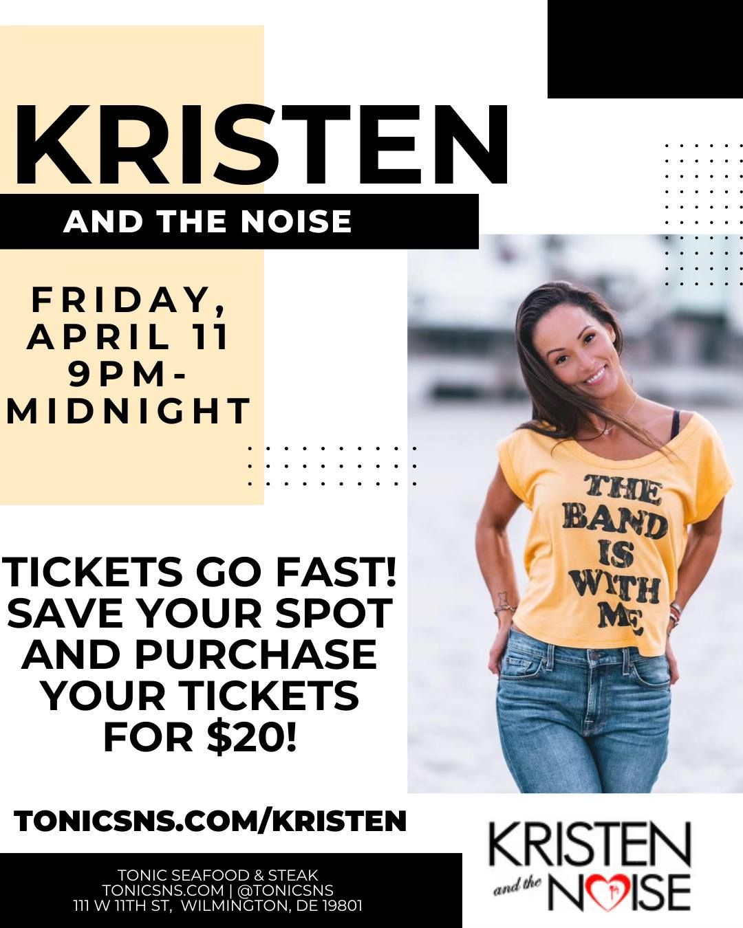 Kristen and the Noise at Tonic Seafood & Steak