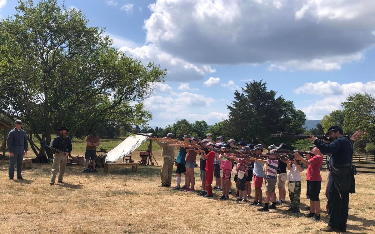 Kid's Civil War Camp at Cedar Creek!