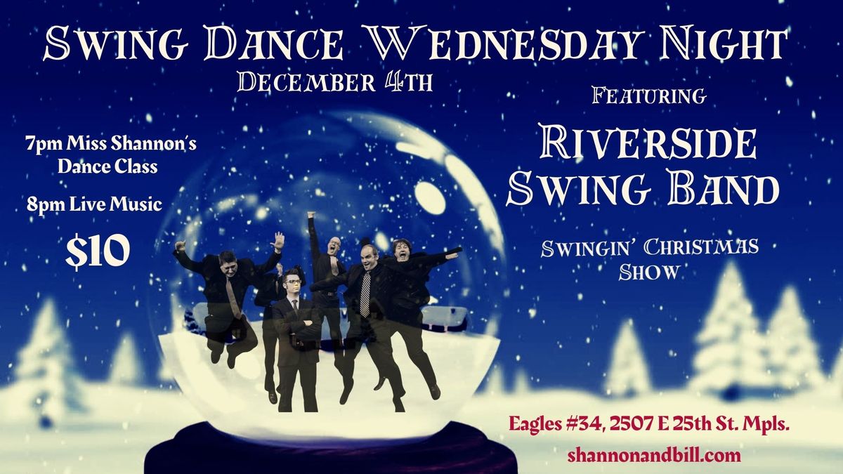 The The Riverside Swing Band at Swing Dance Wednesday 12\/4 