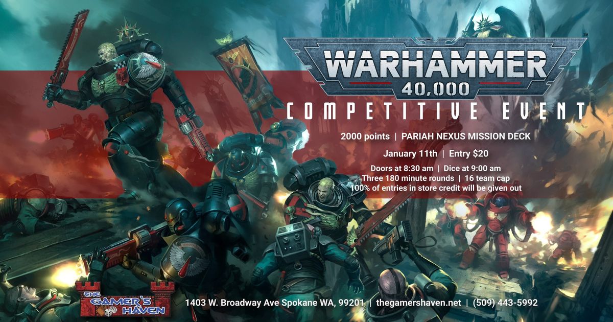 Warhammer 40,000 Competitive Event