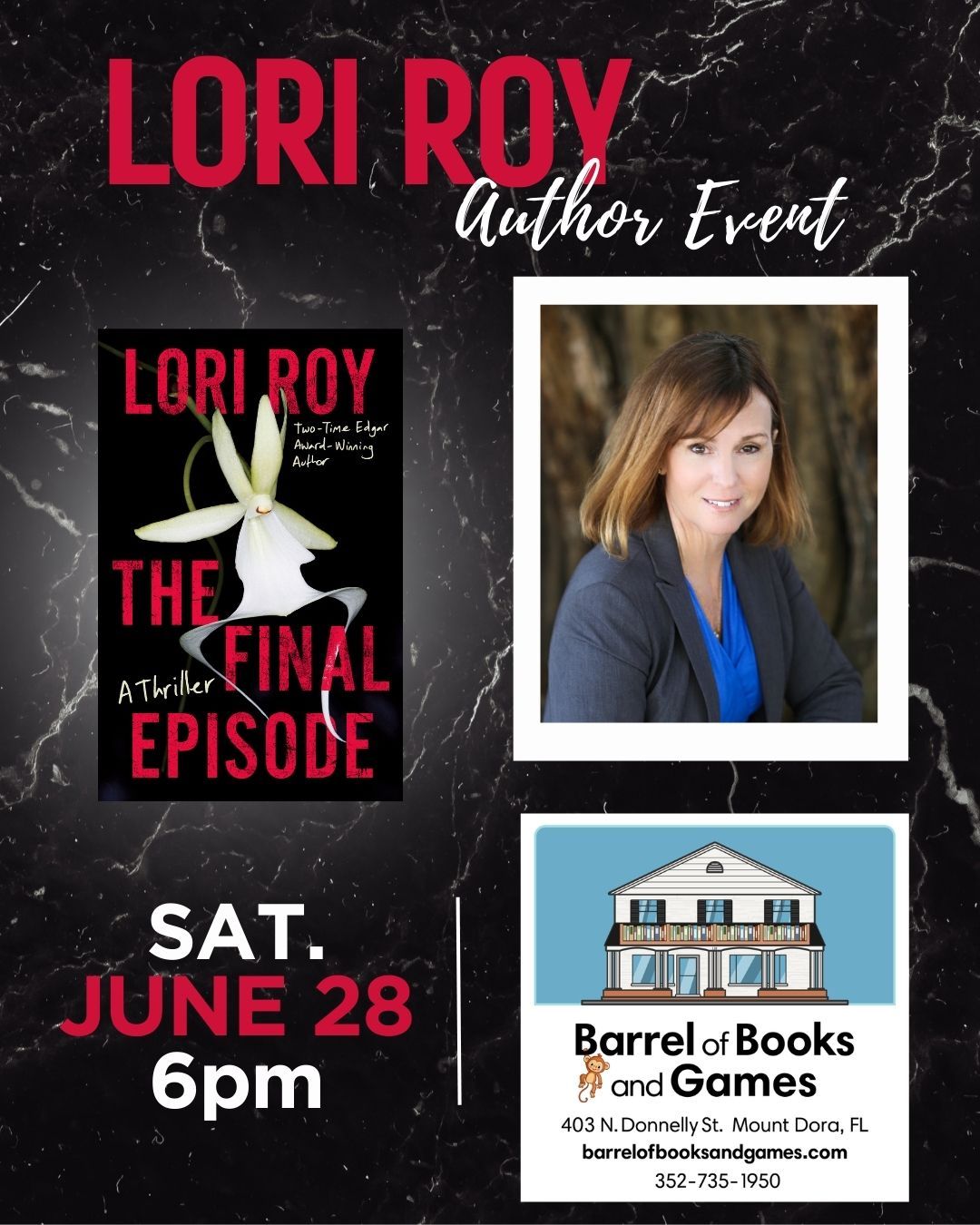 Lori Roy Book Signing - The Final Episode