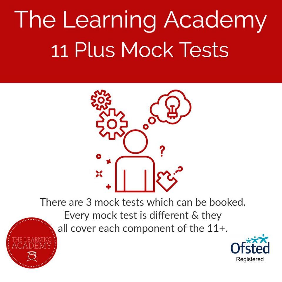 11 Plus Mock Test 1 - THIS DATE HAS SOLD OUT!!