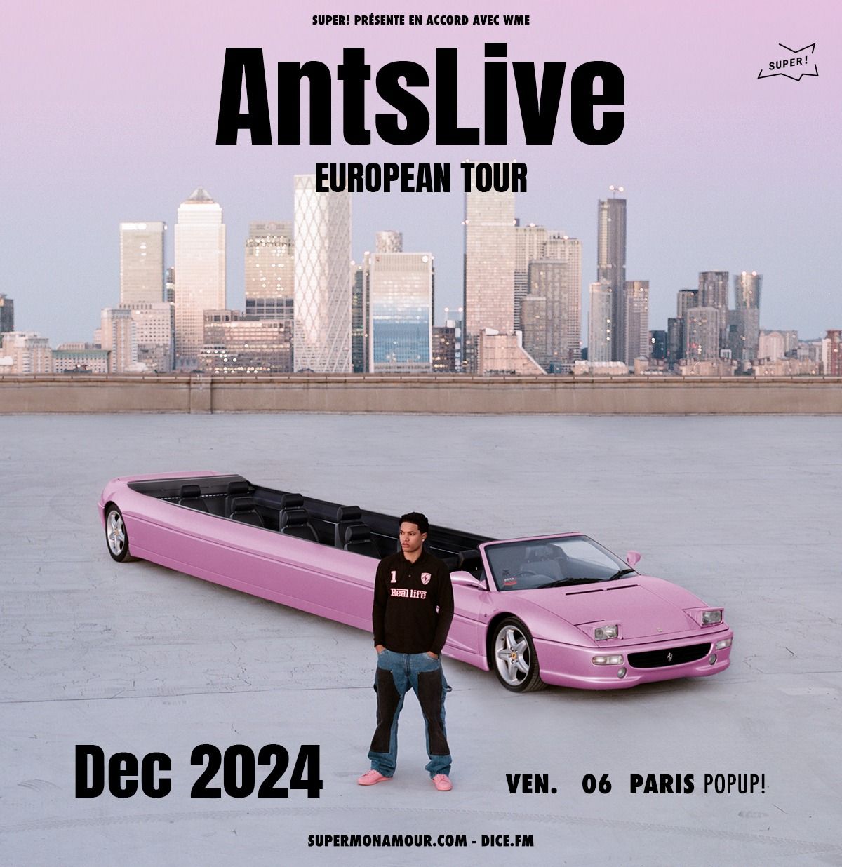 Super \u2013 AntsLive le 6 d\u00e9cembre 2024 au POPUP! 