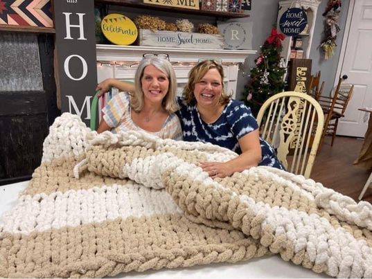 Chunky Knit Blanket Class