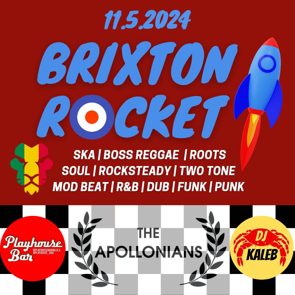 Brixton Rocket: The Apollonians + DJ Kaleb