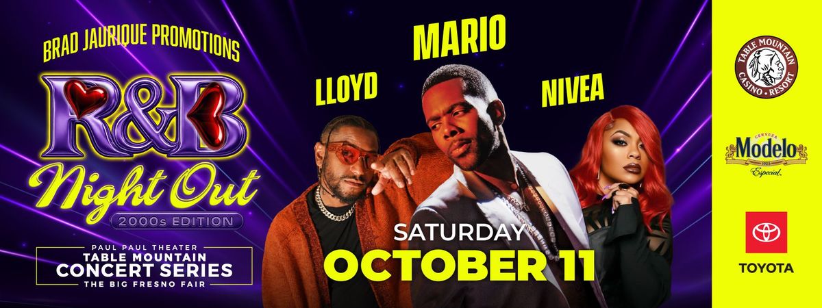 Parking Big Fresno Fair: R&B Night Out Feat. Mario, Lloyd & Nivea