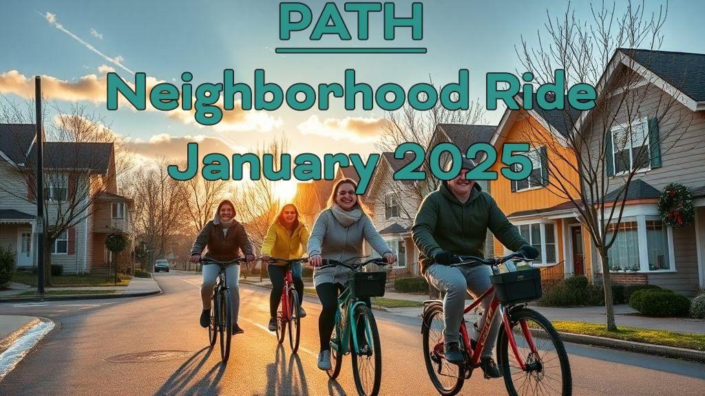 Monthly Neighborhood Ride: January 2025