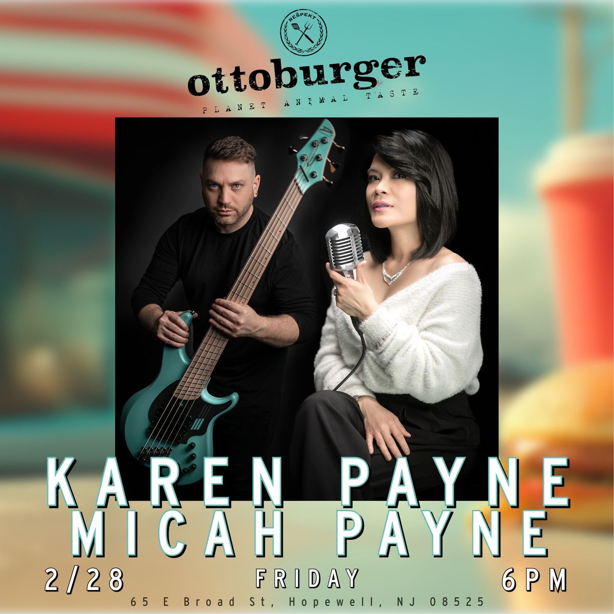 Karen Payne Duo LIVE at Ottoburger 