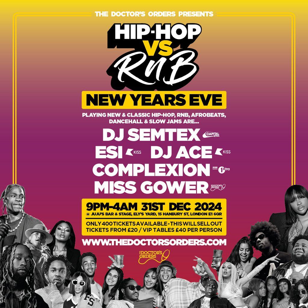 Hip Hop vs RnB New Year's Eve