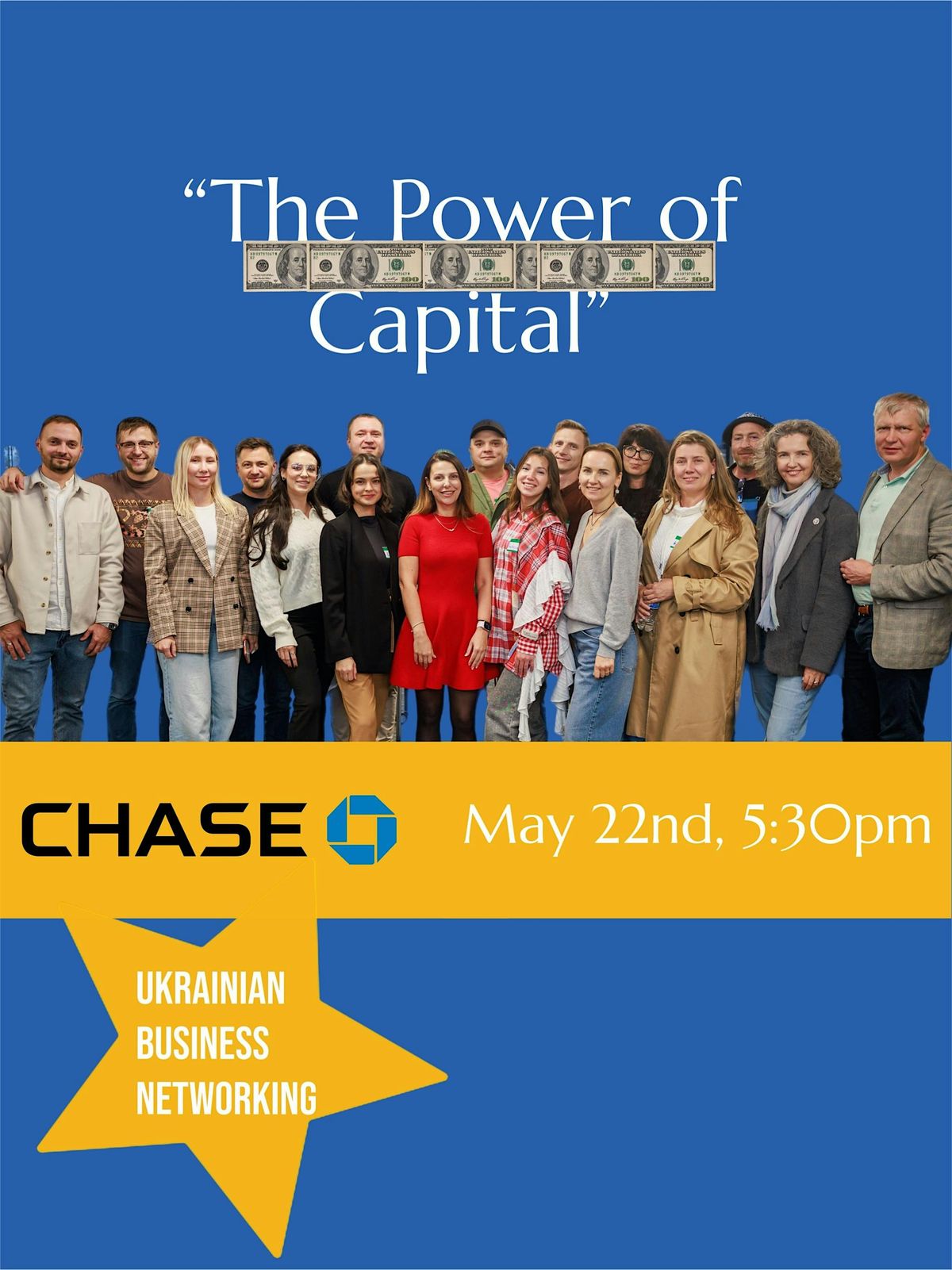 7th Ukrainian Business Networking with bank CHASE. \u201cThe Power of Capital\u201d