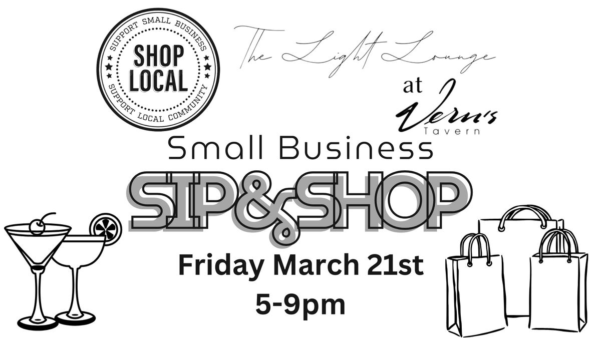 Small Business Sip & Shop 