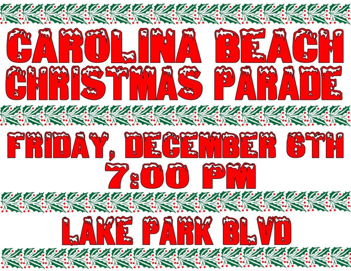 Town of Carolina Beach Christmas Parade