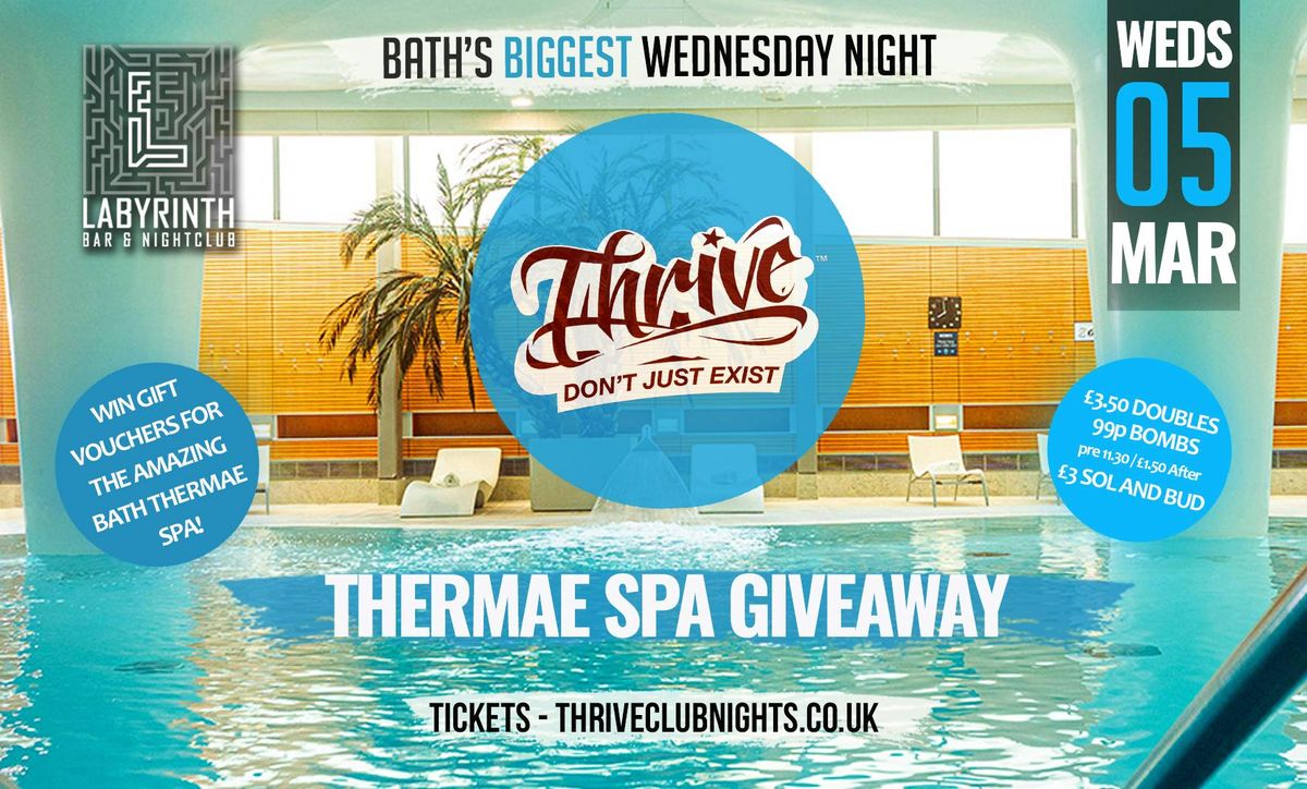 Thrive Wednesdays at Labs - Thermae Spa Giveaway! \ud83e\uddd6\u200d\u2642\ufe0f\ud83d\udc86