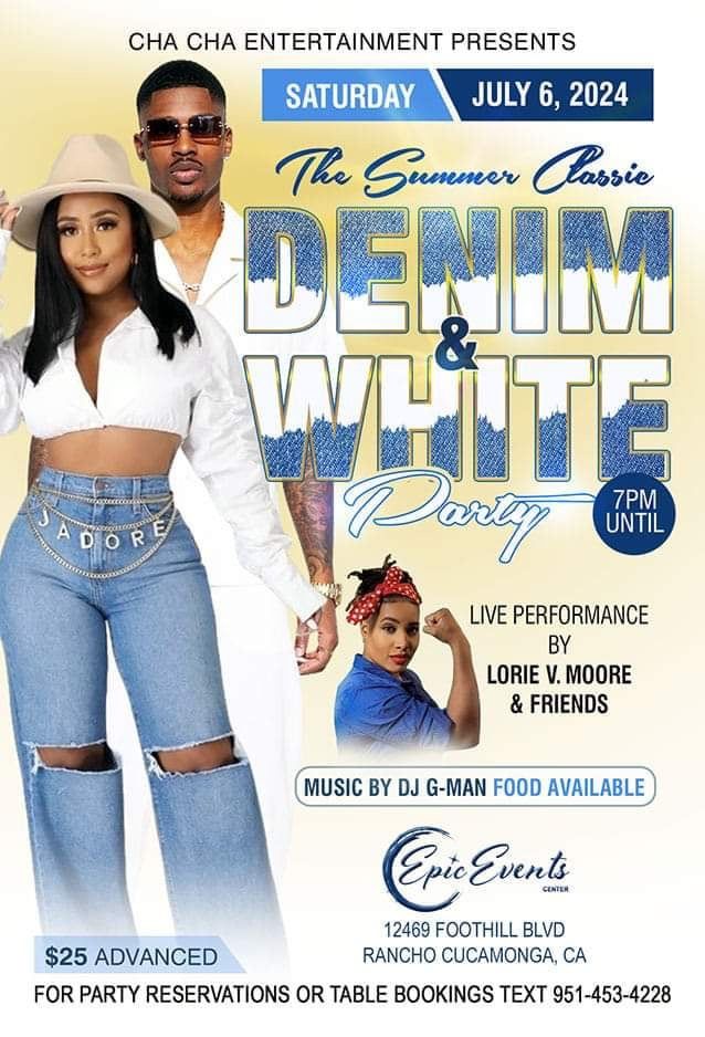 The Summer Classic Denim & White Party