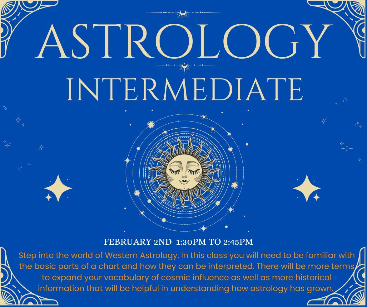 Astrology Intermediate Class 