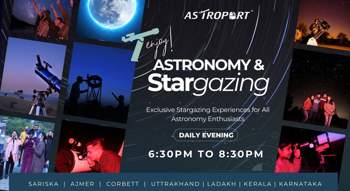 Stargazing in Jim Corbett - Astroport Gajraj Trails