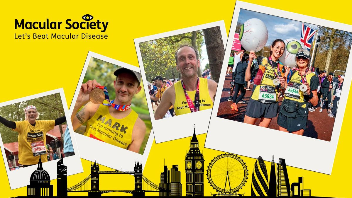 TCS London Marathon 2025 - Join #TeamMacular