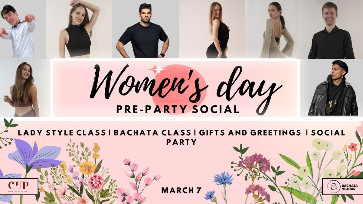 Women Day Pre-Party Social \ud83d\udc90 CUP 