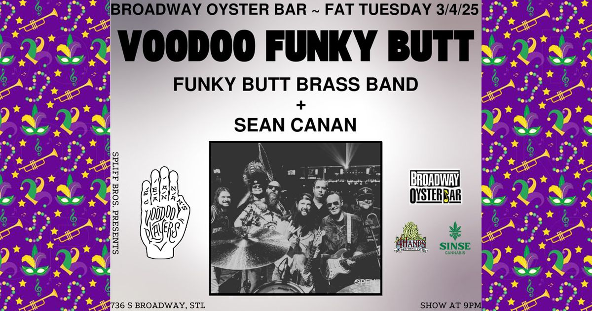 Voodoo Funky Butt Brass Band on Phat Tuesday!