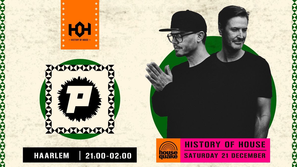 Housequake's History of House | Patronaat, Haarlem