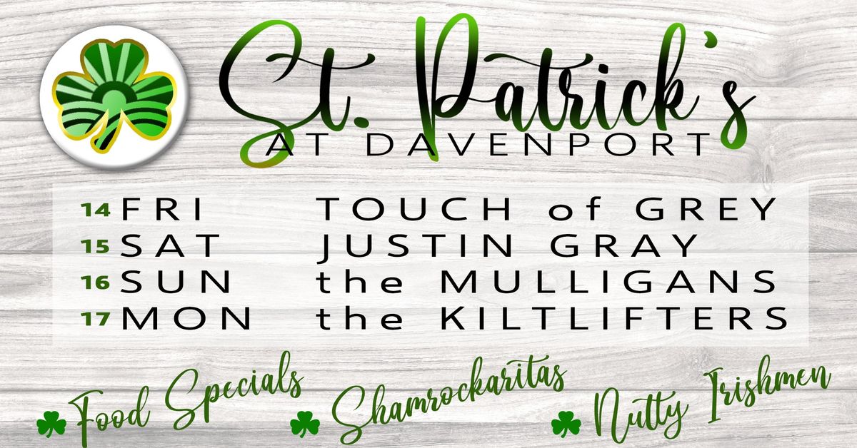 St. Patrick's weekend at Davenport