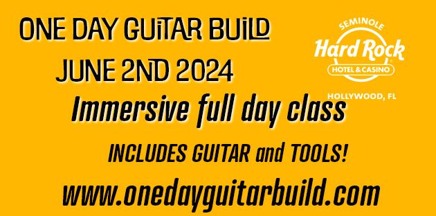 One Day Guitar Build