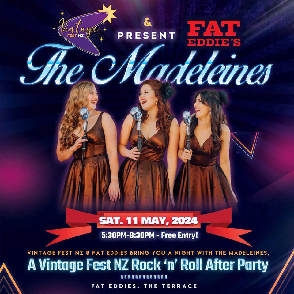 Vintage Fest NZ & Fat Eddies Present: The Madeleines