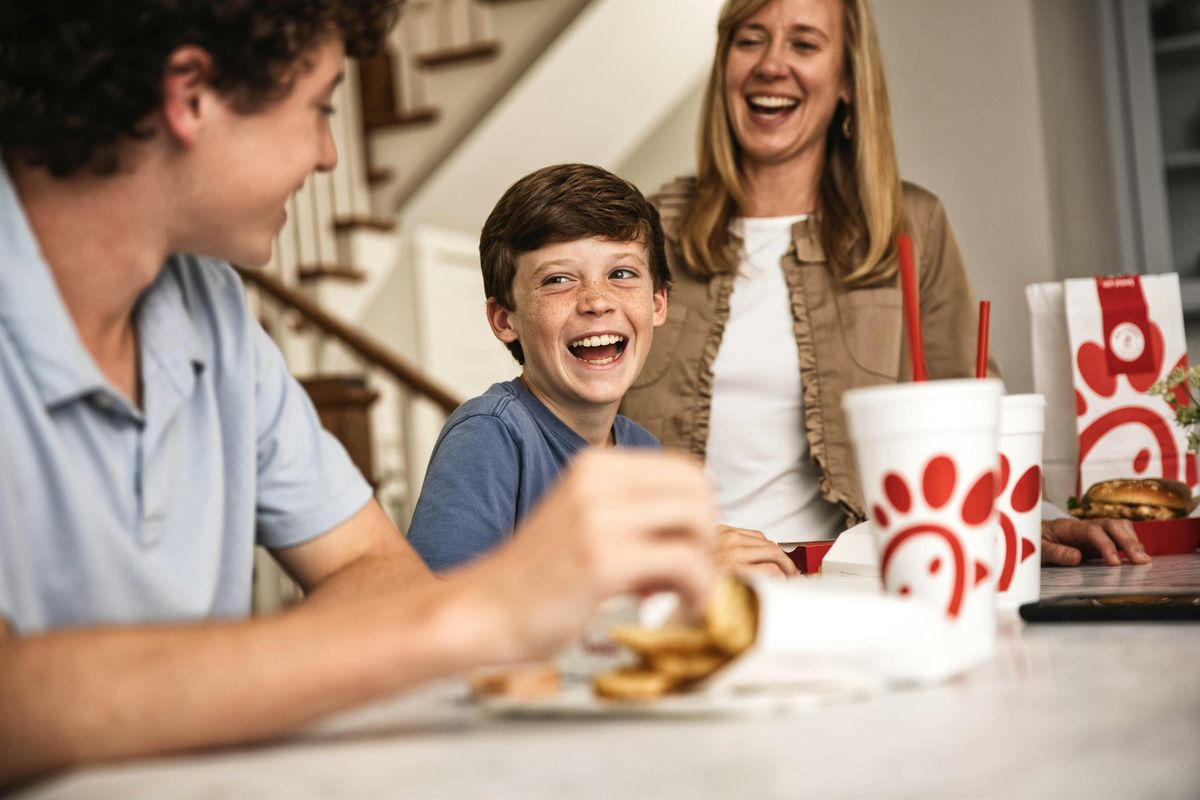 Mother and Son Date Night