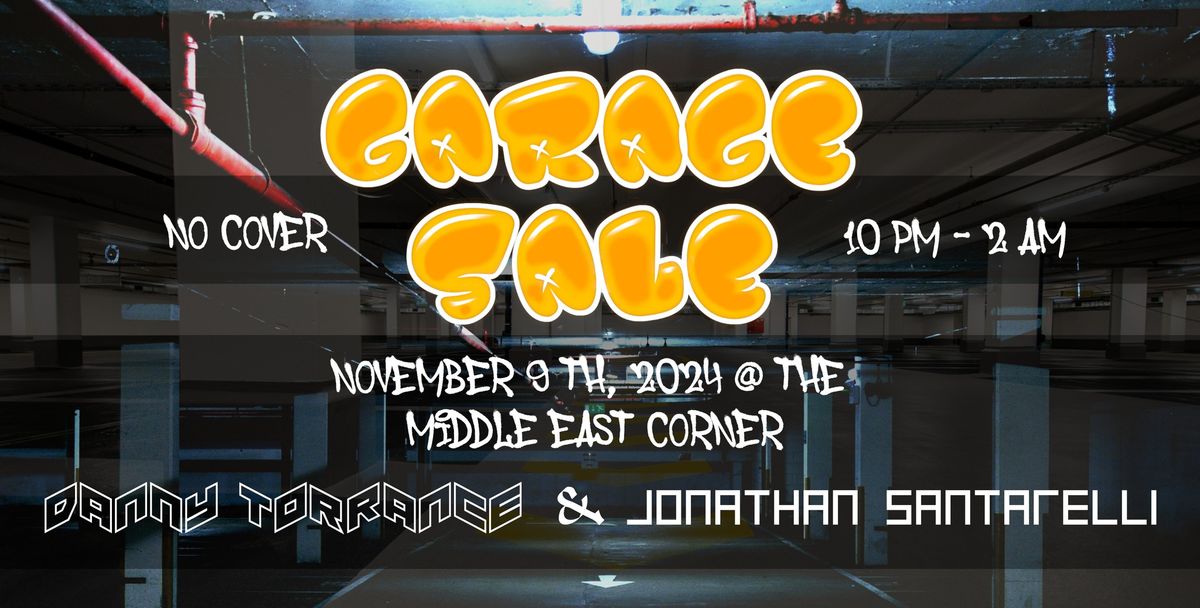 Garage Sale feat. Danny Torrance and Jonathan Santarelli [res. Phibonacci]