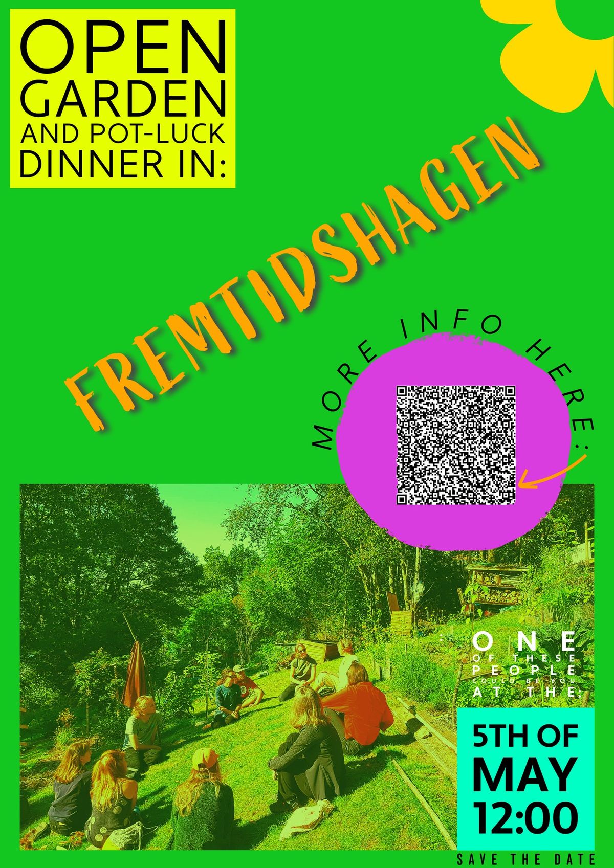 Open garden and pot-luck dinner in Fremtidshagen!