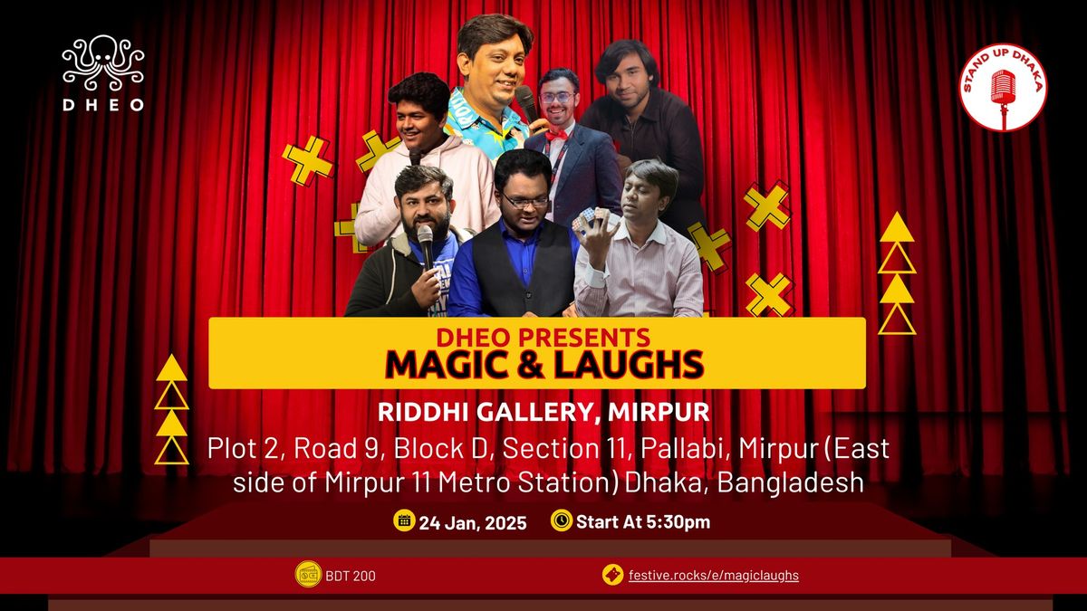 Dheo Presents Magic and Laughs