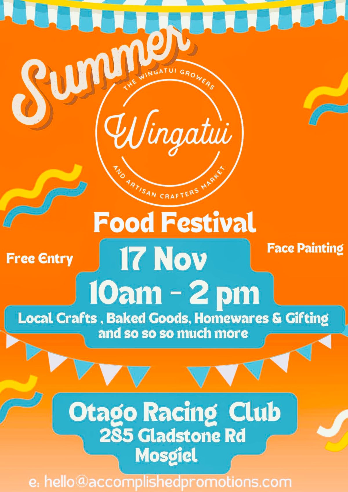 Wingatui Summer Food Festival Market 