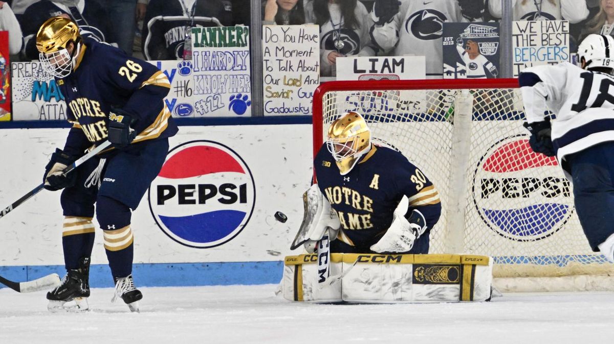 Penn State Nittany Lions at Notre Dame Fighting Irish Mens Hockey