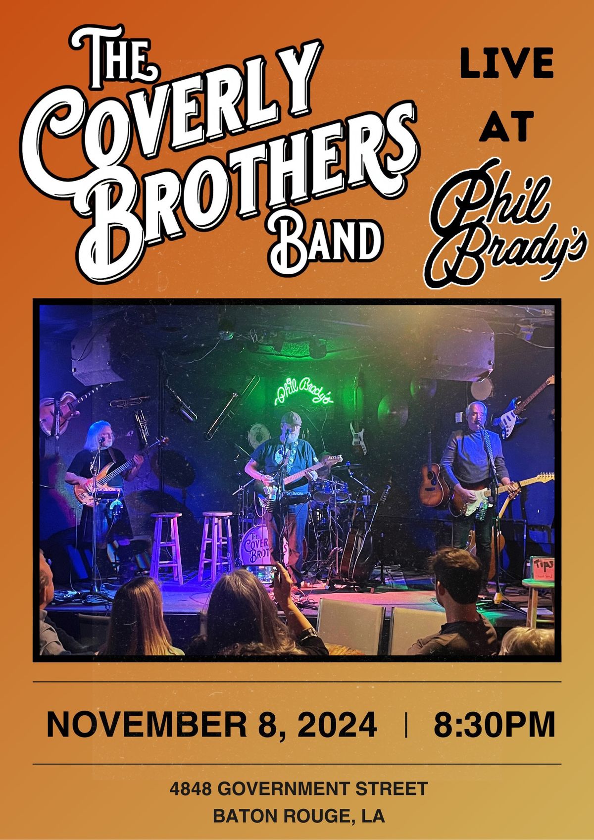 Live at Phil Brady\u2019s | The Coverly Brothers