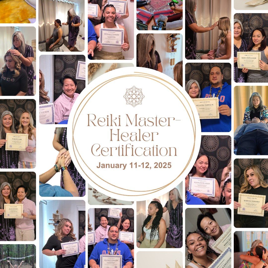 Reiki Master-Healer Certification & Attunement