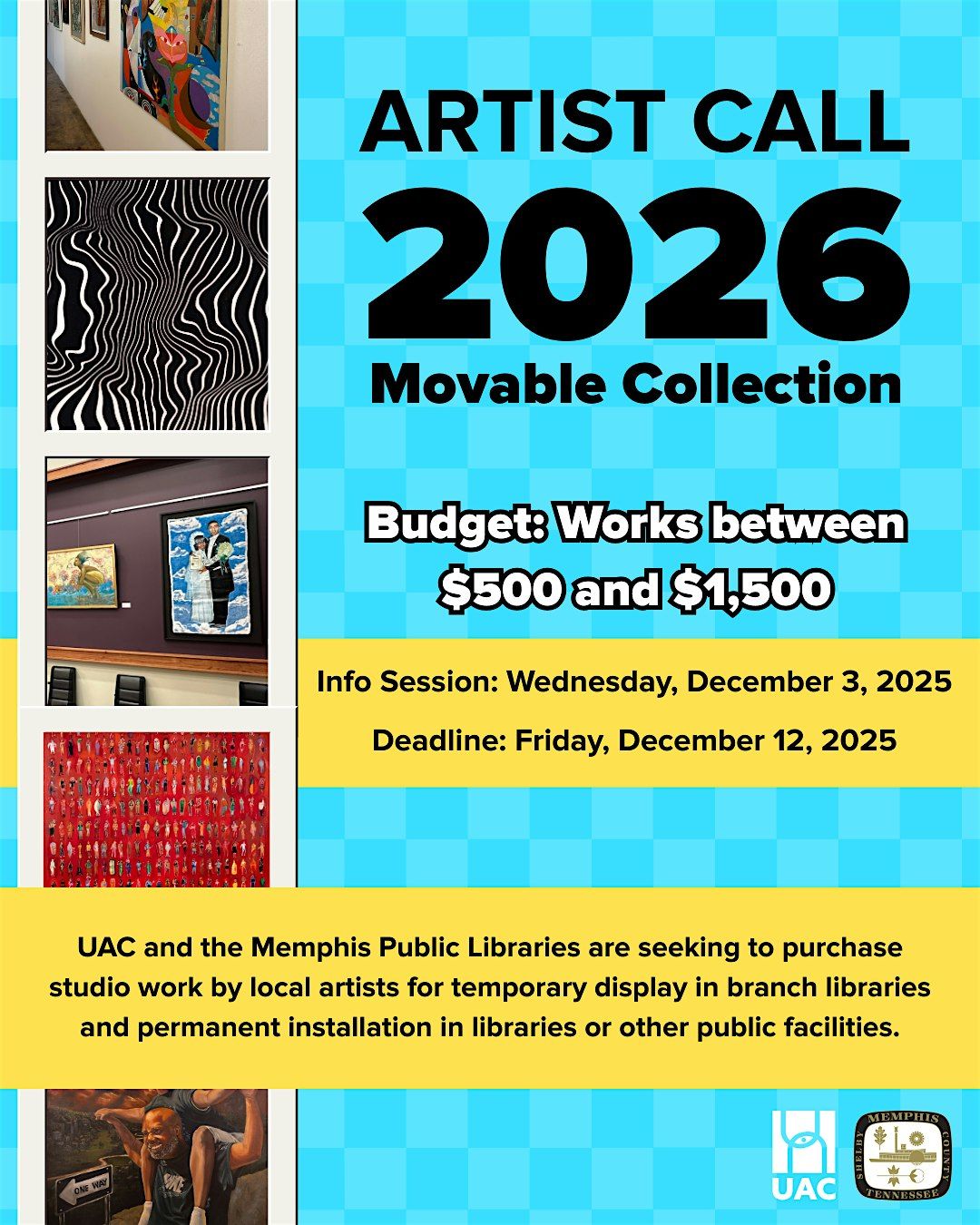 Info Session: UAC 2026 Movable Collection Artist Call