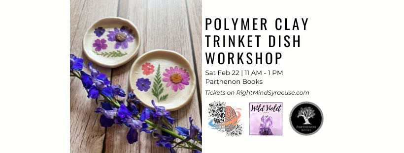 Polymer Clay Trinket Dish Workshop