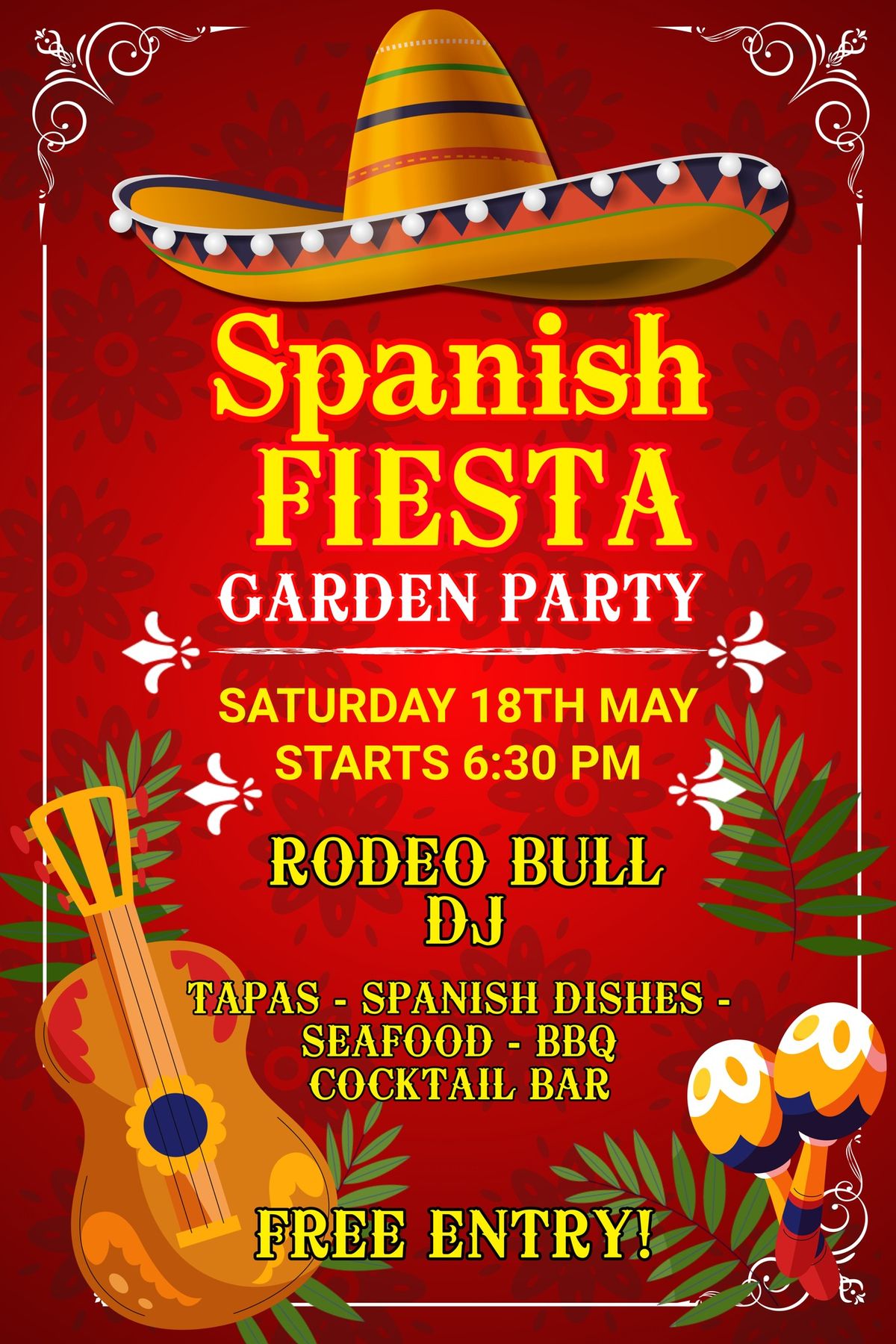 Spanish Fiesta - Garden Party